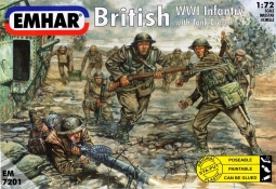 WW I British Infantry with Tank Crew