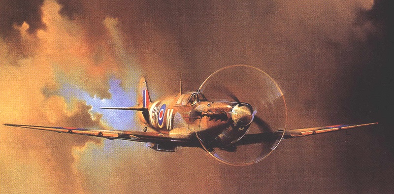 Spitfire by Barrie Clark - Small Edition