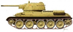 T34-76 Medium Tank Soviet Union
