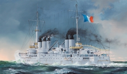 French Navy Pre-Drednought Battleship Condorcet