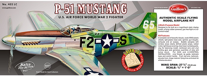 Balsa WW II 3/4" Scale