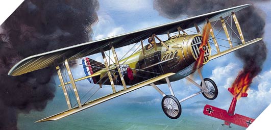 SPAD XIII USA with Indian Head