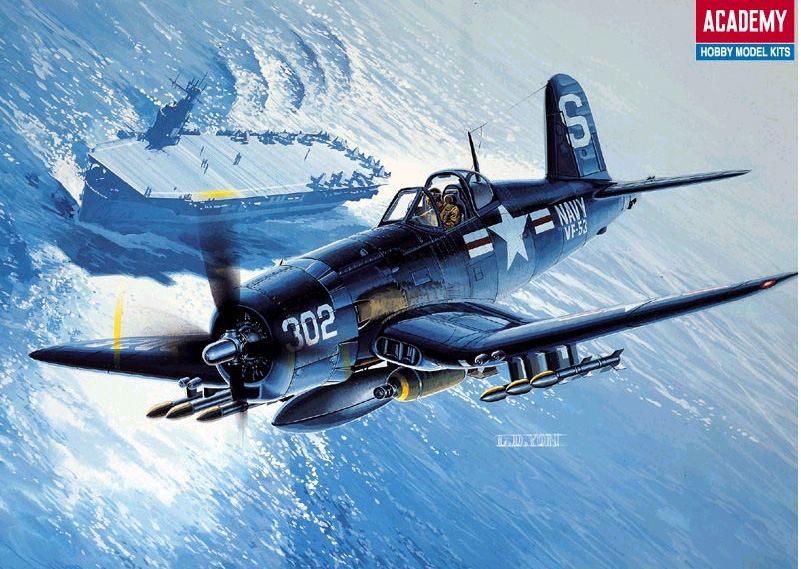 voldsom Uforudsete omstændigheder diamant Vought F4U-4B Corsair: Aviation Models