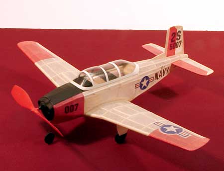 Beechcraft T-34 Mentor Walnut Kit