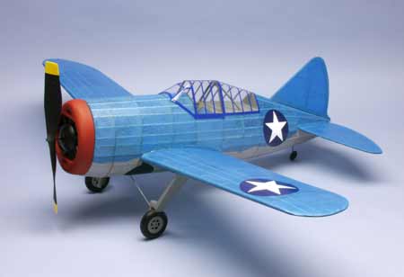 Brewster F2A-3 Buffalo Balsa Kit