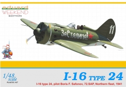 Polikarpov I-16 Type 24 Fighter 72.SAP