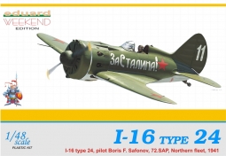 Polikarpov I-16 Type 24 Fighter 72.SAP