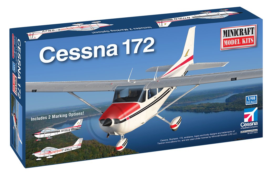Cessna 182 Plastic Model Kit