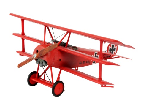 Authentic Models AP203 Desktop Fokker Triplane Model Airplane for sale online 